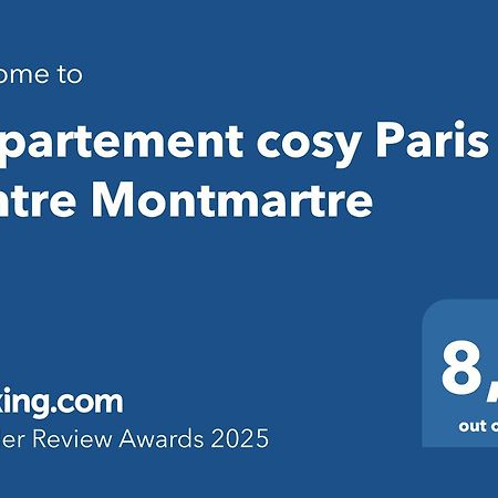 Appartement Cosy Paris Centre Montmartre Dış mekan fotoğraf